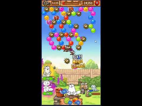 Simon's Cat Pop Time Level 655 - NO BOOSTERS 😺 | SKILLGAMING ✔️