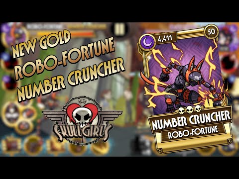 Fighter Reveal: Robo-Fortune - NUMBER CRUNCHER | Skullgirls Mobile