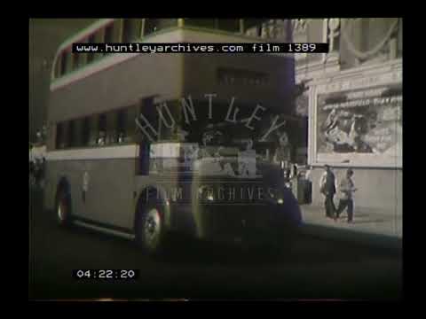 Footage of Hong Kong in the 1960's. Archive film 1389