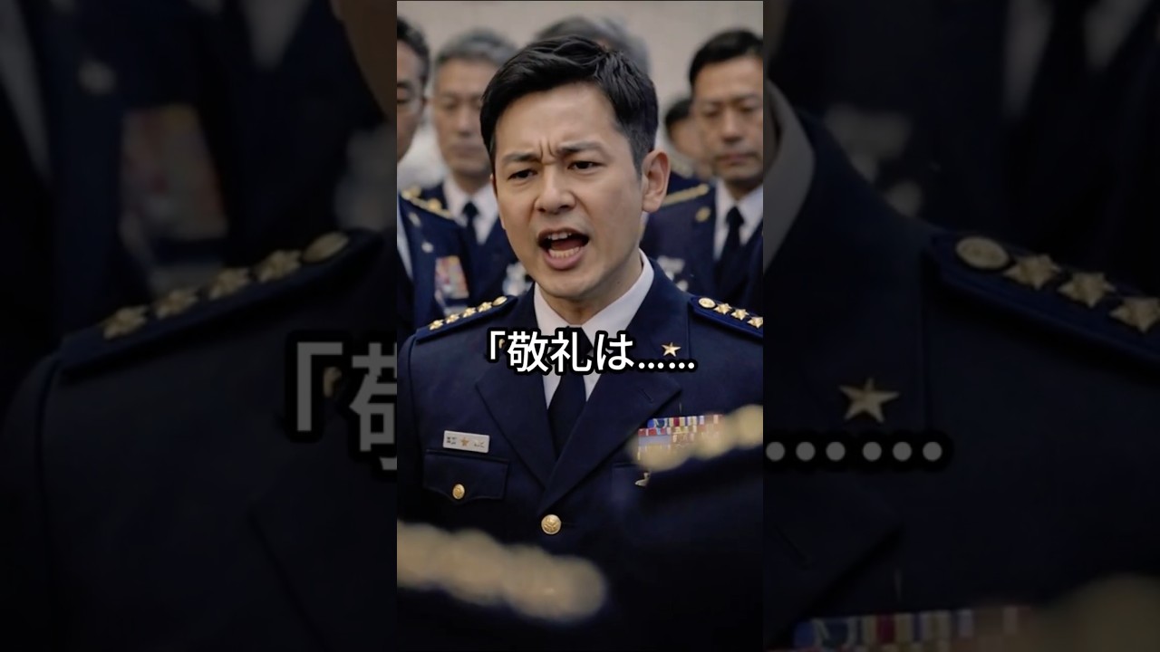 元上官が敬礼しなかった理由 #自衛官 #shorts