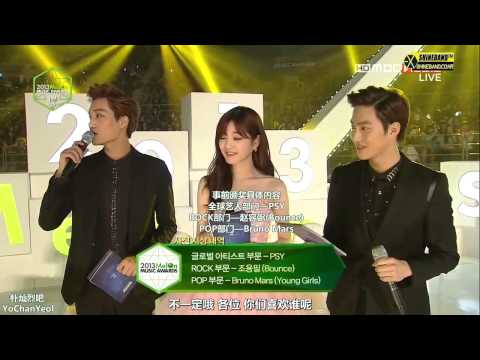 [中字] 131114 EXO MC cut MMA Melon Music Awards