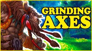 Grubby | &quot;Grinding AXES&quot; | Warcraft 3 | ORC vs HU | Last Refuge