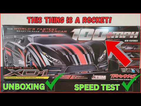 Traxxas XO-1 Unboxing - it\'s FAST! #traxxas #rc #rccar
