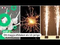 Kinderen krijgen les over vuurwerk