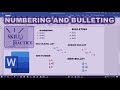 How To Add Number And Bullet How Arrange Using Multilevel And How To Define New Number In M S Word
