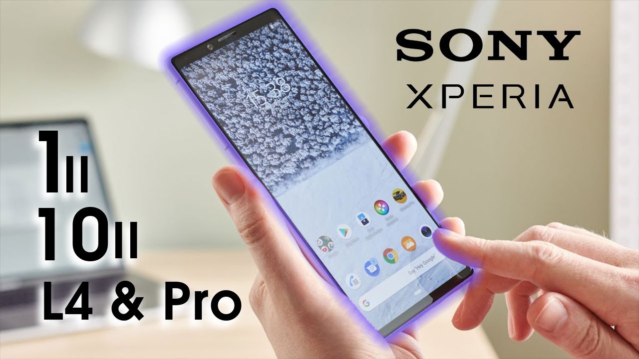Sony Xperia 1 II, Xperia 10 II, Xperia L4 and Xperia Pro - Know it all.