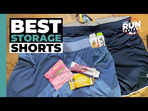 Best Storage Running Shorts: Men's & women's shorts with storage for gels, phone and run essentials