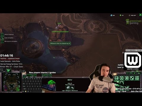 Starcraft 2: Legacy of the Void - 3D Baneling Bust Defense (Terran v Zerg Gameplay)