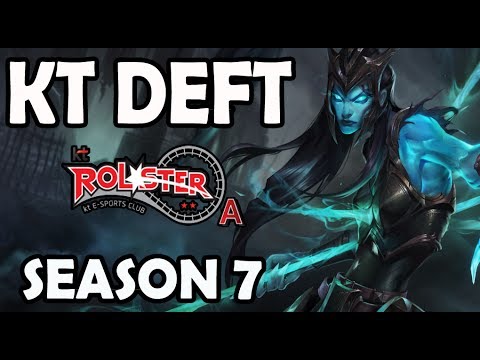 KT Deft Kalista ADC vs Kogmaw Ranked Challenger Korea