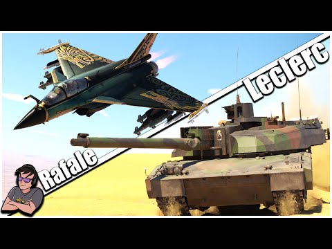 This AGGRESSIVE Duo BALANCES The "New" Top Tier - Leclerc Azur & Rafale - War Thunder