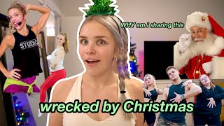 GETTING MY B*TT WHOOPED BY CHRISTMAS DANCE WORKOUTS *i am UNWELL* (pt.2)  twistmas day 14