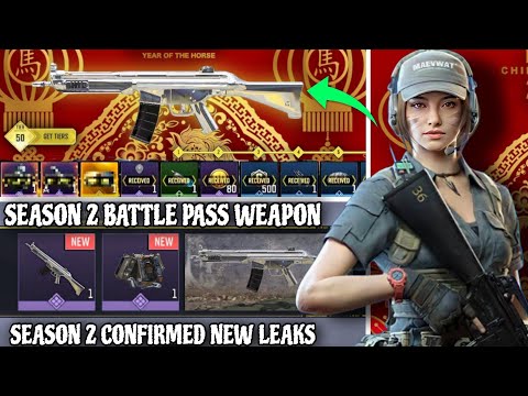 Season 2 Battle Pass Weapon+New Battle royale Class+New TPP Movement+weapon Animation Leaks Codm2026