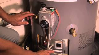 Relighting Gas Water Heater Pilot Light
