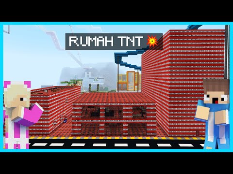 1 MIL TNT HOUSE EXPLOSION in Minecraft