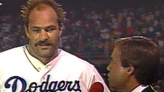 1988 WS Gm1: Costas interviews Gibson after historic walk-off homer