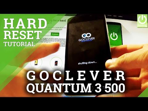 How to Hard Reset GOCLEVER Quantum 3 500 - Reset Phone