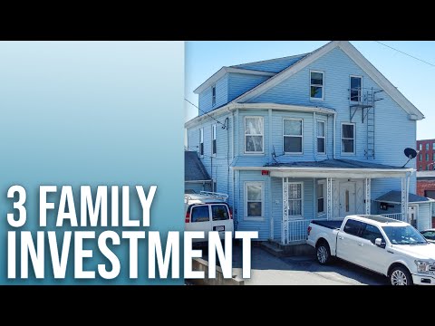 3 Family Investment Property for Sale in Fall River, MA