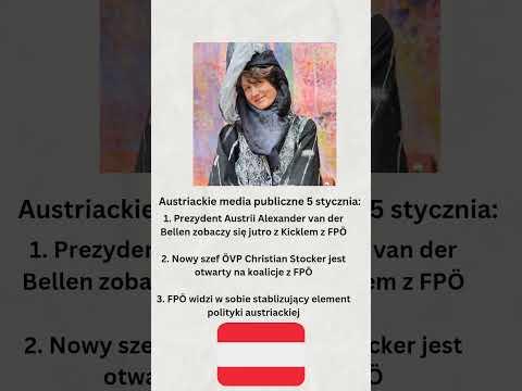 Austriackie media publiczne 5 stycznia