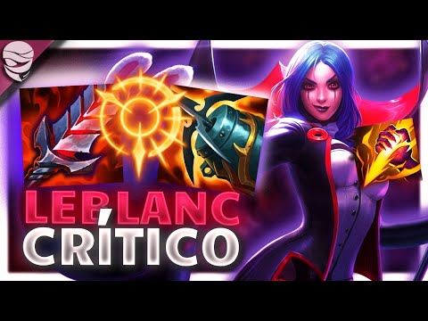 ¡La BUILD OP SECRETA de LEBLANC JUNGLA! ¡¿FULL CRÍTICO?!