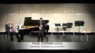 PAGE, STEPHEN USA Cadenza Lucie Robert