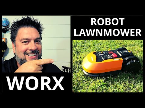 Worx Landroid ROBOT Lawnmower review. Worx robot lawnmower setup and tested [438]