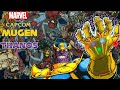 Marvel VS Capcom MUGEN Playthrough Thanos