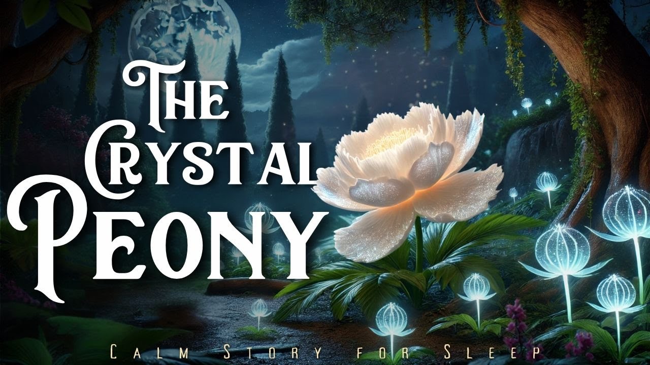 CALMING Story 💫 The Crystal Peony 💫  Cozy Sleepy Story for DEEP SLEEP
