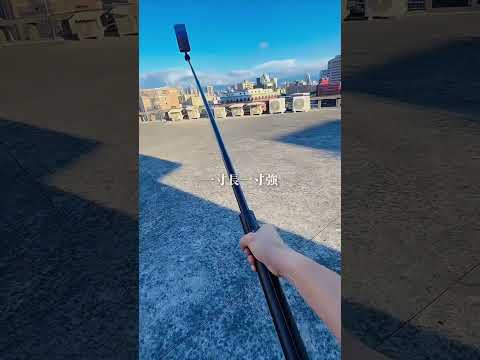 Ulanzi MG-003 1.3米藍牙遙控手機磁吸自拍杆 - 黑色 | 360°拍攝 | 高磁力 - 影片預覽