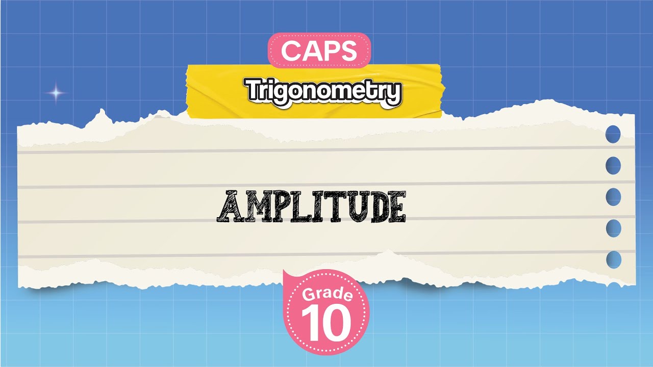 [GRADE 10] Amplitude