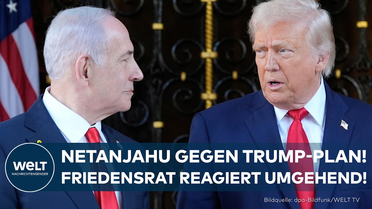 KRIEG IN GAZA: Israel lehnt 15-Punkte-Plan ab! Trumps Friedensrat reagiert umgehend!