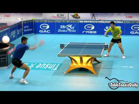 Zhang Jike Training - World Tour Grand Finals 2015