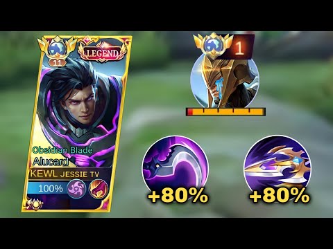 80% AUTO DELETE ALPHA META USING THIS BROKEN ANTI ALPHA BUILD!!🔥🔥 ALUCARD BEST BUILD