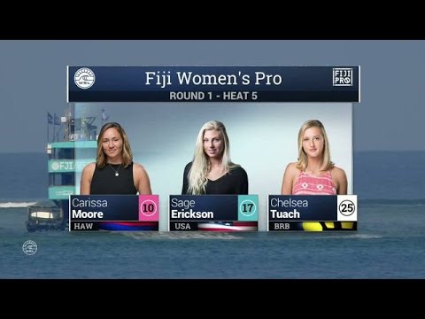 2016 Fiji Women's Pro: Round One, Heat 5 Video