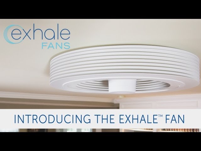 Exhale Ceiling Fan exhale bladeless ceiling fan - the awesomer Exhale Ceiling Fan exhale bladeless ceiling fan - the awesomer