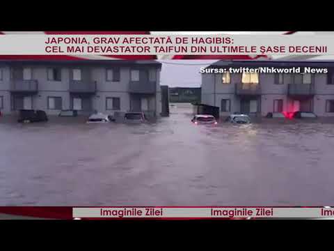 Imaginile zilei 14 Octombrie - Japonia, grav afectată de Hagibis