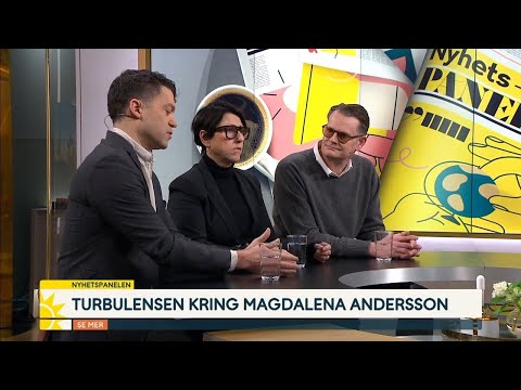Nyhetspanelen om turbulensen kring Magdalena Andersson | Nyhetsmorgon | TV4 & TV4 Play