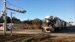 preview picture of video 'GSWR at SR 91, Colquitt, GA w/Awesome Leslie RS3L!'