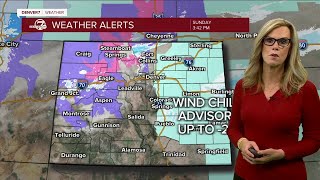 Dangerously cold for Monday morning, more snow