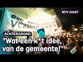 Van het Burgerweeshuis in protestmars naar het stadhuis: "Haven is ons thuis!" | RTV Oost