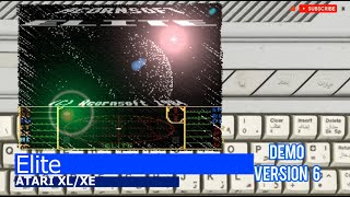 Atari XL/XE -=Elite=- demo version 6