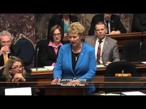 Katrine Conroy's statement about the internment of Italian Canadians during World War II