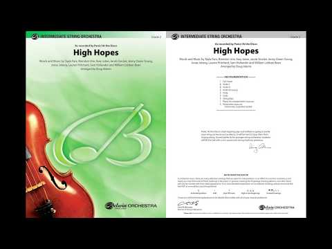 High Hopes, arr. Doug Adams -- Score & Sound