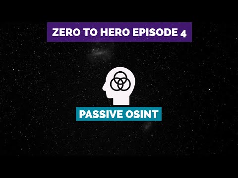 Zero to Hero Pentesting: Episode 4 - Five Phases of Hacking + Passive OSINT