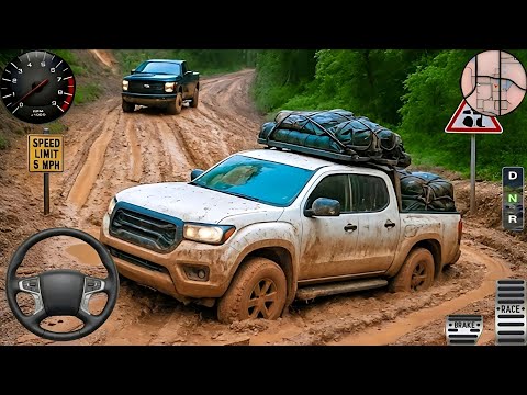 4×4 Offroad Jeep Driving Simulator 3D - Drive SUV 4×4 Jeep Offroad Game - Android Gameplay
