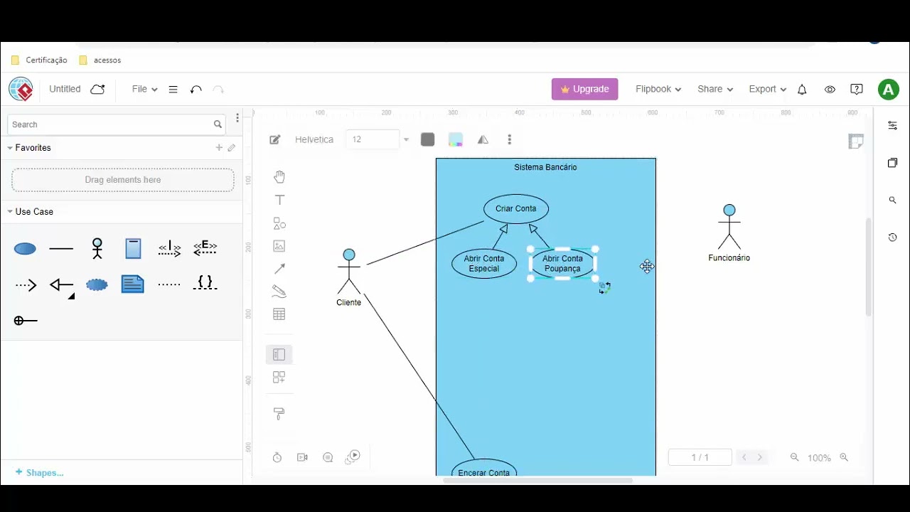 Portfólio de Analise e Modelagem de Sistema - Diagrama de Caso de Uso