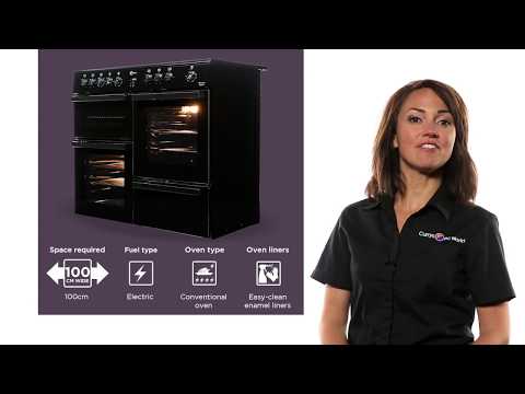 Flavel Milano 100 MLN10CRK Electric Range Cooker - Black | Product Overview | Currys PC World