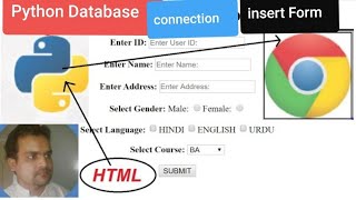 Python Database(mysql) connection Using XAMPP with HTML-Form