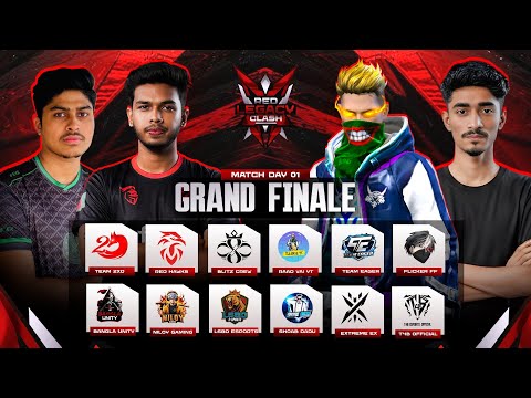 [🔴LIVE] RED LEGACY CLASH | GRAND FINALE DAY-1 | FREE FIRE @RedHawksOfficials@raadvaiyt829b@Flickerz7
