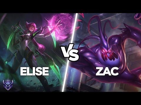 Unranked to Master - Elise vs Zac Jungle | STREAMER FULL GAMEPLAY (League of Legends)