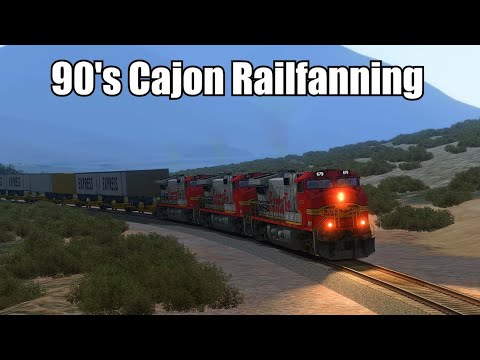 Train Simulator: 90's Cajon Railfanning